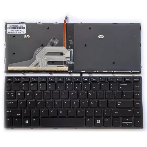 HP ProBook X360 440 G1 L28406-001 backlit US keyboard - main product image