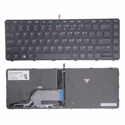 HP Probook 430 G3 G4, 440 G3 G4, 445 G3, 640 G2 G3, 645 G2 G3, backlit US keyboard original