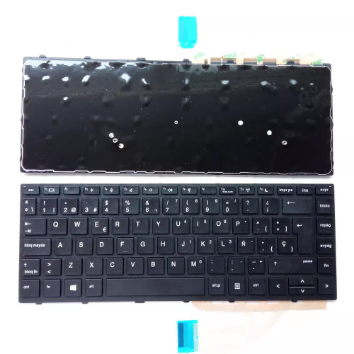 HP Probook 430 G5 440 G5 445 G5 black Spanish SP keyboard - main product image