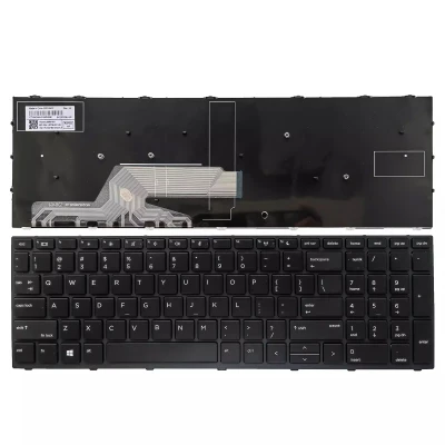 HP Probook 450 G5 455 G5 470 G5 650 G4 650 G5 black frame US keyboard OEM