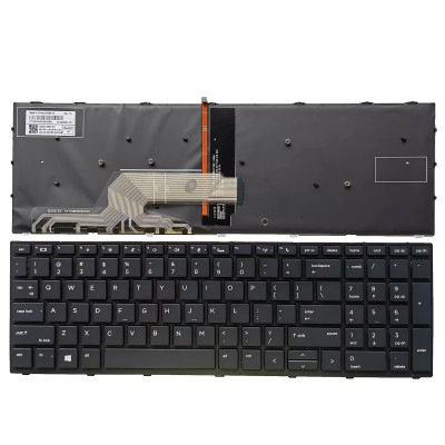 HP Probook 450 G5 455 G5 470 G5 650 G4 650 G5 black frame backlit US keyboard high copy