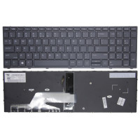 HP Probook 450 G5, 455 G5, 470 G5, 650 G4, 650 G5, black frame backlit US keyboard original