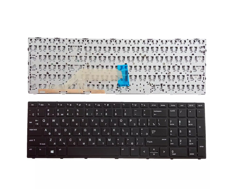 HP Probook 450 G5 455 G5 470 G5 black frame Russian RU keyboard
