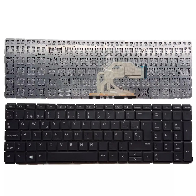HP Probook 450 G6 455 G6 450R G6 Spanish SP keyboard - main product image