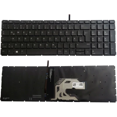 HP Probook 450 G6, 450 G7, 455R G6, 455 G7, HSN-Q22C, HSN-Q17C, HSN-Q25C, HSN-Q16C, backlit Germany DE keyboard original