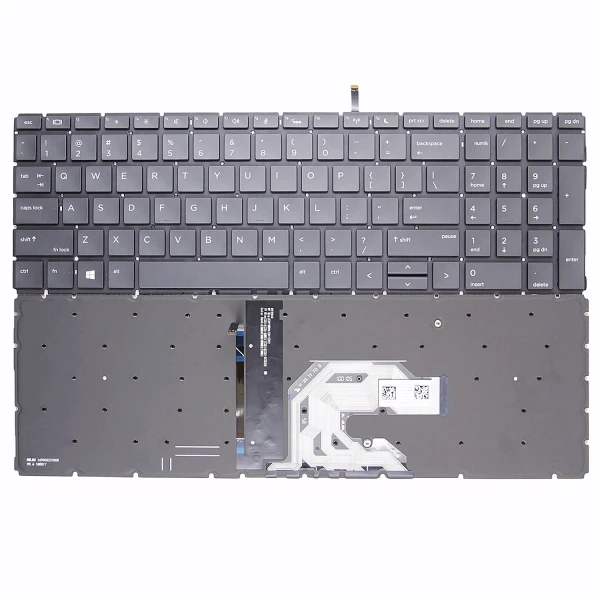 HP Probook 450 G6 G7, 455R G6, 455 G7, HSN-Q22C, HSN-Q17C, HSN-Q25C, HSN-Q16C, backlit US keyboard original - main product image