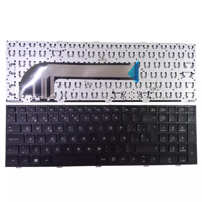 HP Probook 4540 4540S 4545 4545S black Spanish SP keyboard - main product image