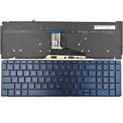 HP Spectre X360 15-EB, 15T-EB, EB0072TX, TPN-Q226, backlit US keyboard blue - main product image