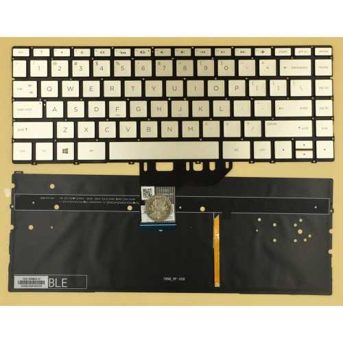 HP Spectre x360 13-W, 13-AC, 13-AD, 13-AE, gold backlit US keyboard - main product image