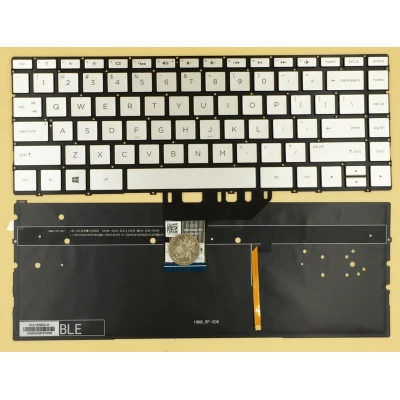 HP Spectre x360 13-W 13-AC 13-AD 13-AE silver backlit US keyboard
