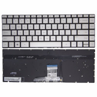 HP Envy x360 13-AG 13-AH 13-AN 13-AQ Q214 W136 W133 W144 W141 silver backlit US keyboard