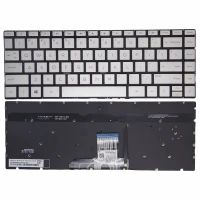 HP Envy x360 13-AG 13-AH 13-AN 13-AQ Q214 W136 W133 W144 W141 silver backlit US keyboard