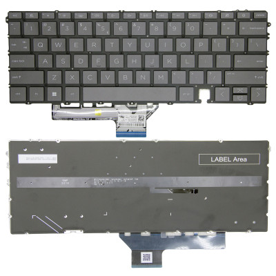HP Spectre x360 14-EF TPN-C155 backlit US keyboard brown