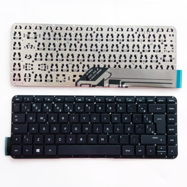 HP Split X2 13-M 13-M100 13-M200 13T-M black Brazilian BR keyboard - main product image