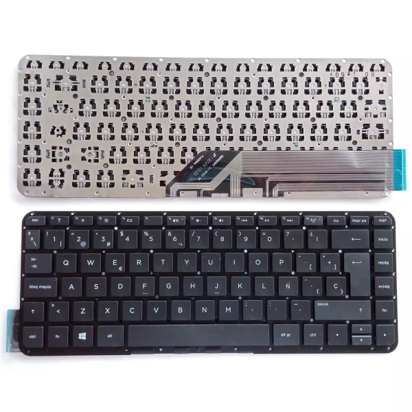 HP Split X2 13-M 13-M100 13-M200 13T-M black Spanish SP keyboard - main product image