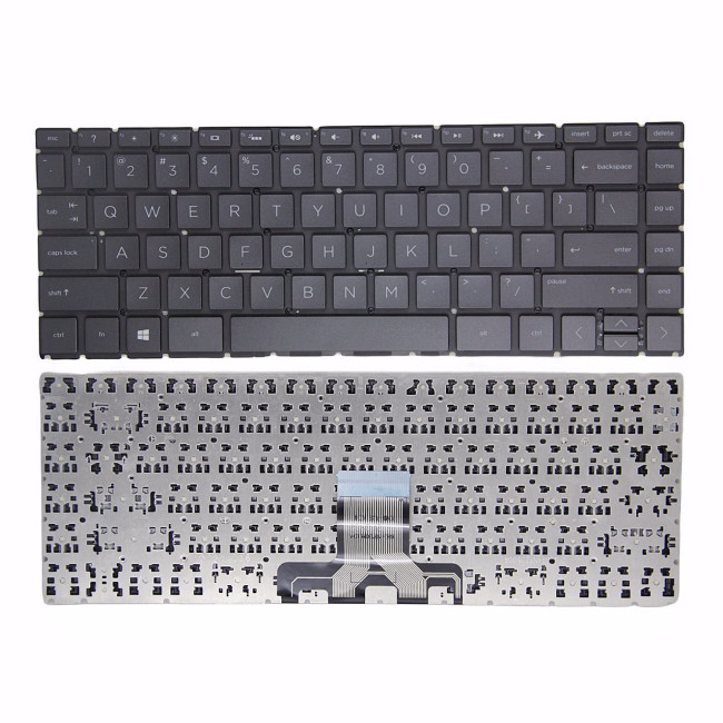 HP TPN-W131 TPN-W139 TPN-I131 TPN-I132 TPN-I136 black US keyboard - main product image
