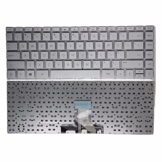 HP TPN-W131 TPN-W139 TPN-I131 TPN-I132 TPN-I136 silver US keyboard OEM - main product image