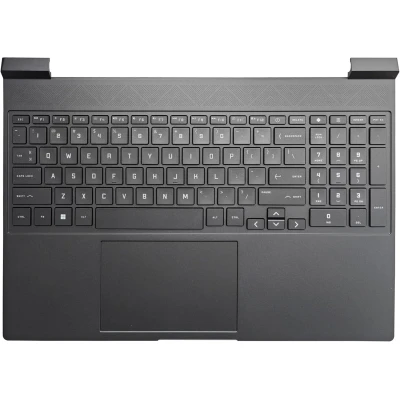 HP Victus 15-FA 15-FB Backlit US keyboard palmrest gray
