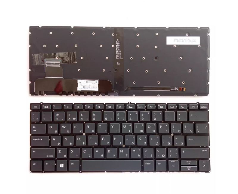 HP X13 G2 830 G6 835 G6 HSN-I22C backlit Russian RU keyboard