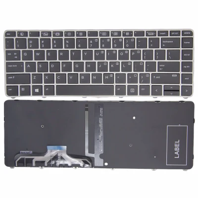 HP X360 1040 G3 HSTNN-Q99C silver frame backlit US keyboard