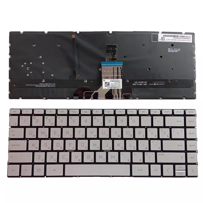 HP X360 13-W W133 W136 TPN-I128 13-AN Q178 Q199 Q214 backlit Russian RU keyboard - main product image