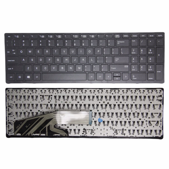 HP ZBOOK 15 G3 15 G4 ZBOOK 17 G3 17 G4 black frame US keyboard OEM - main product image