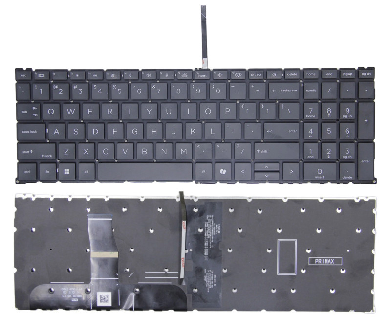 HP ZBook Fury 16 G9 / ZBook Fury 16 G10 backlit US keyboard black