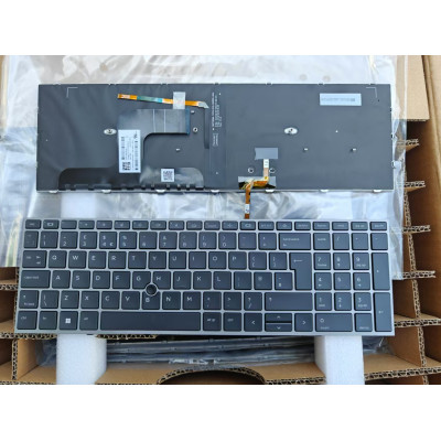 HP ZBook Fury 17 G7 G8 backlit UK keyboard