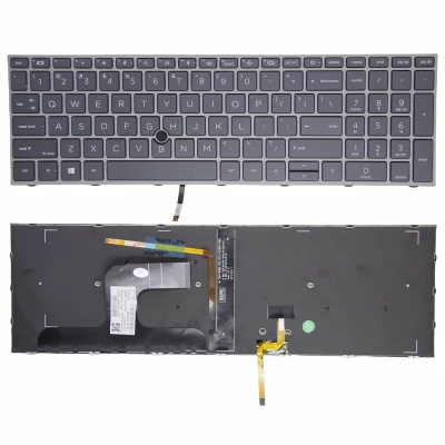 HP ZBook Fury 17 G7 G8 backlit US keyboard