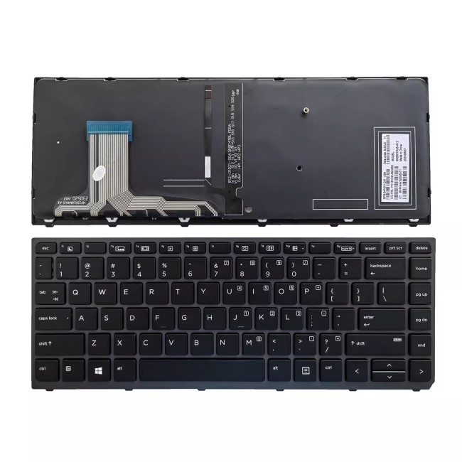 HP ZBook Studio G3 G4 Mobile Workstation backlit US keyboard - main product image