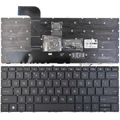 HP ZBook Studio G9, ZBook Studio G10, black RGB backlit US keyboard