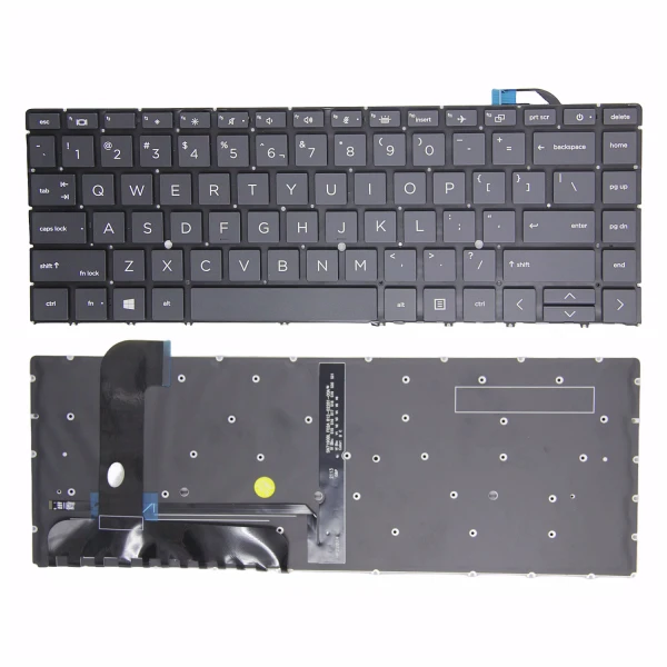 HP ZBook studio G7 G8 backlit US keyboard - main product image