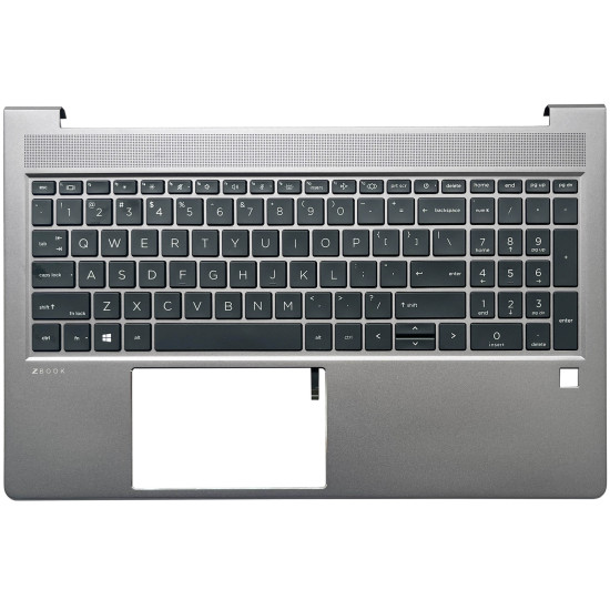HP Zbook power 15 G9, Zbook power 15 G10, backlit US keyboard palmrest, N06912-001 - main product image