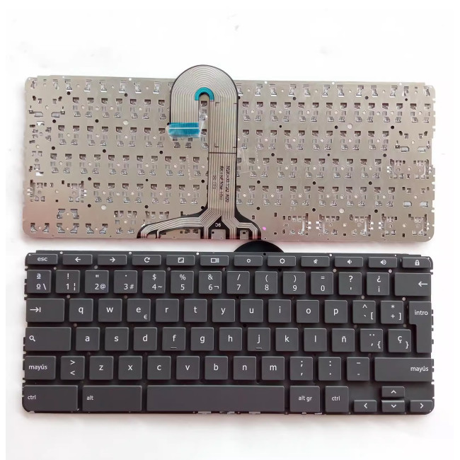HP chromebook x360 11-AE 11-AE000 Spanish SP keyboard - main product image