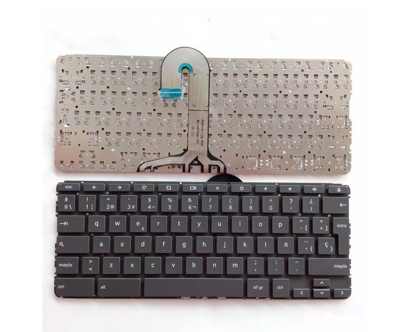 HP chromebook x360 11-AE 11-AE000 Spanish SP keyboard - additional view 