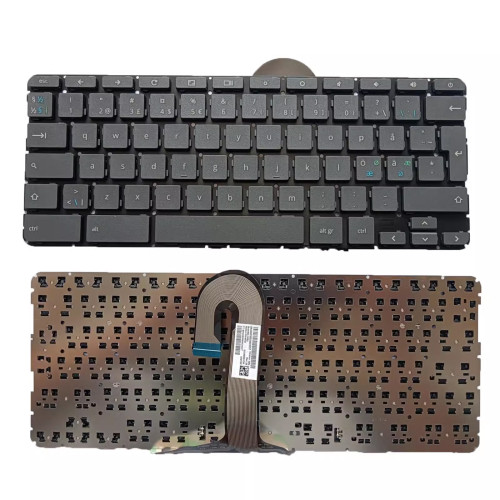 HP chromebook x360 11-ae 11-ae000 Norwegian NE NR keyboard - additional view 