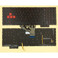 HP omen 15-CE red backlit German DE keyboard