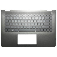 HP pavilion X360 14-BA, TPN-W125, 924115-001, black backlit US keyboard palmrest