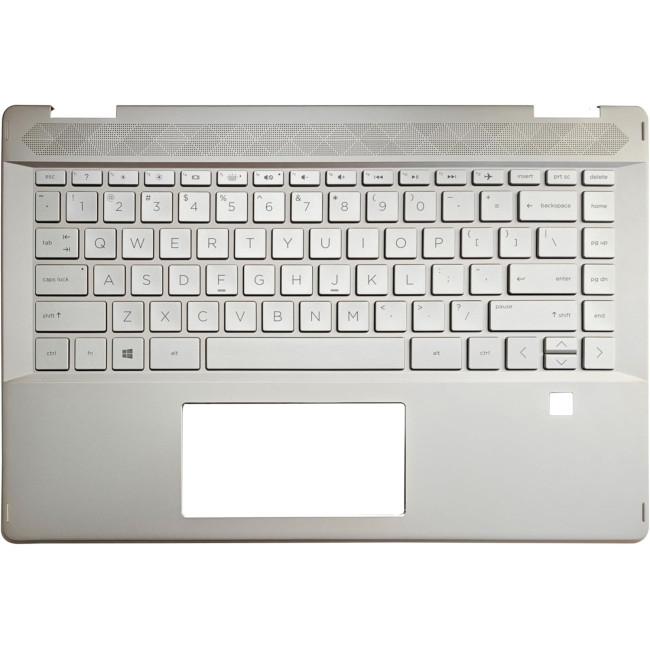 HP pavilion x360 14-DH, TPN-W139, backlit US keyboard palmrest gold - main product image