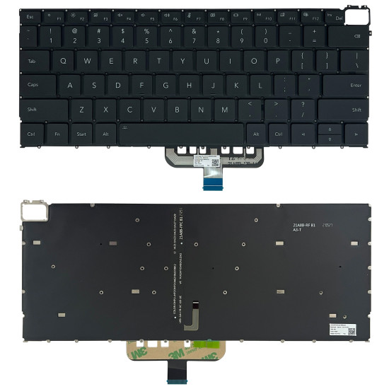 Huawei MagicBook X14, FRI-G56, FRI-G561, FRI-F56, FRI-H76, FRI-F561, backlit US keyboard - main product image