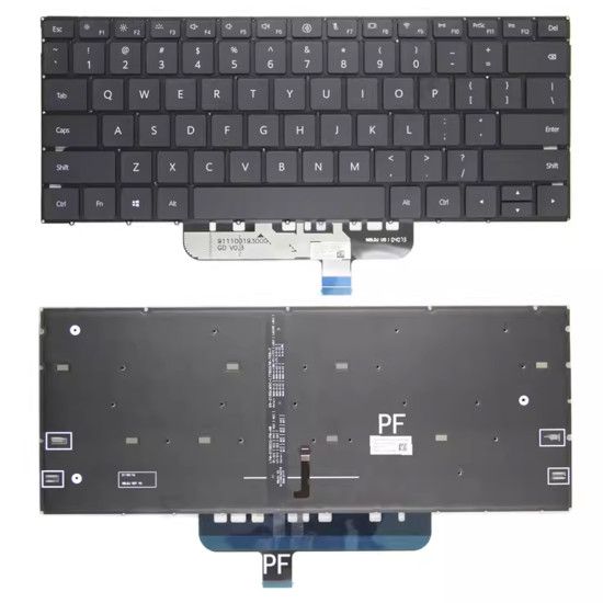Huawei MateBook 13S 14S 2021 HKD EMD-W56 W76 MRG-16 HKF-16 backlit US keyboard - main product image