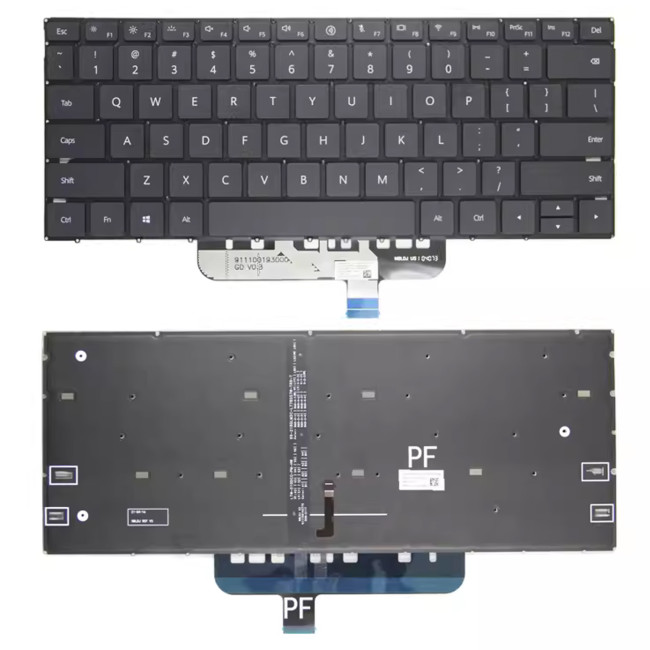 Huawei MateBook 13S 14S 2021 HKD EMD-W56 W76 MRG-16 HKF-16 backlit US keyboard - main product image
