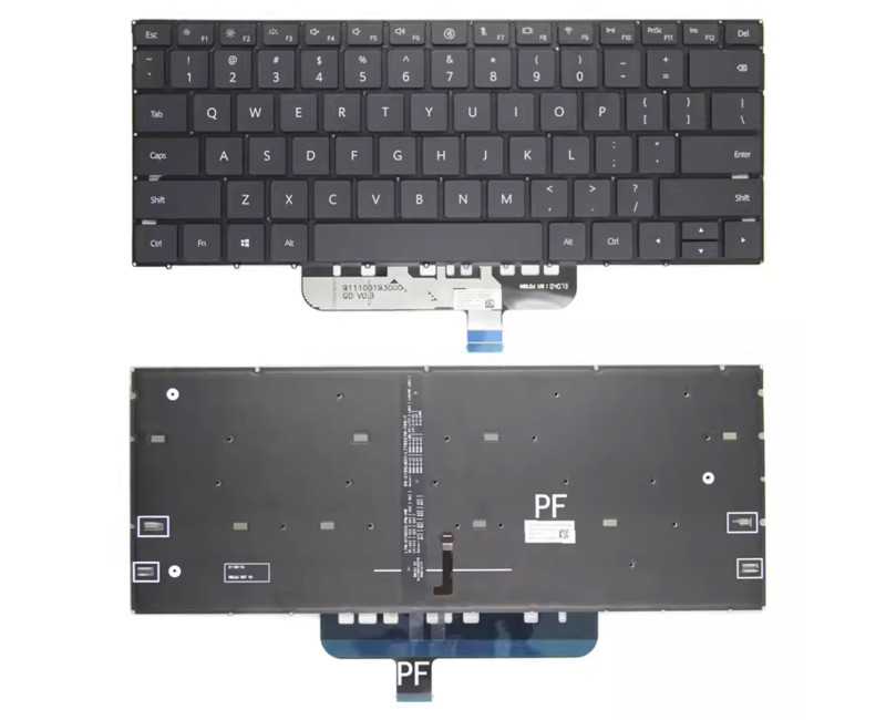 Huawei MateBook 13S 14S 2021 HKD EMD-W56 W76 MRG-16 HKF-16 backlit US keyboard - additional view 