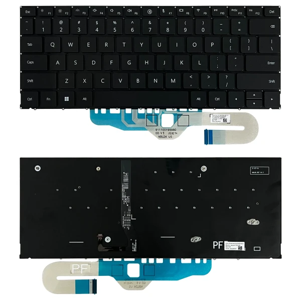 Huawei MateBook X Pro 2022 MRG-W76 MRG-W56 MRGF-X 16 backlit US keyboard - main product image