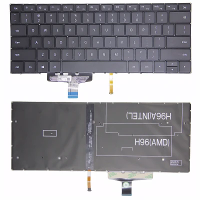 Huawei Matebook WRTB-WFE9 WFH9 HNL QFQ9 WFP9Q KPRC W10L W20L backlit US keyboard