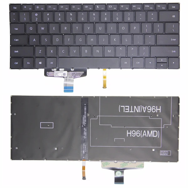 Huawei Matebook WRTB-WFE9 WFH9 HNL QFQ9 WFP9Q KPRC W10L W20L backlit US keyboard - main product image