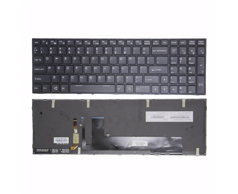 Hasee Z7 Z7M Z8 Z6 Z6M G8 G7 G6 T5S T5X RGB backlit US keyboard 1 - additional view 