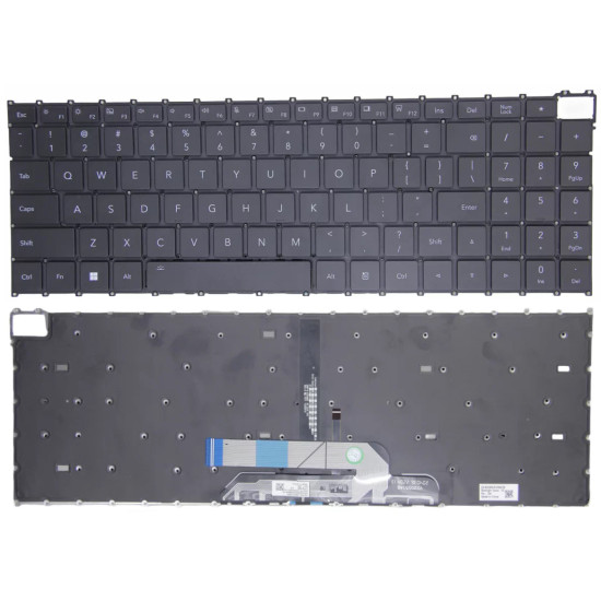 Honor MagicBook X16, BRI-76, BRN-F56, BRN-G56, BRN-H76, DRA-54, DRA-72, backlit US keyboard - main product image