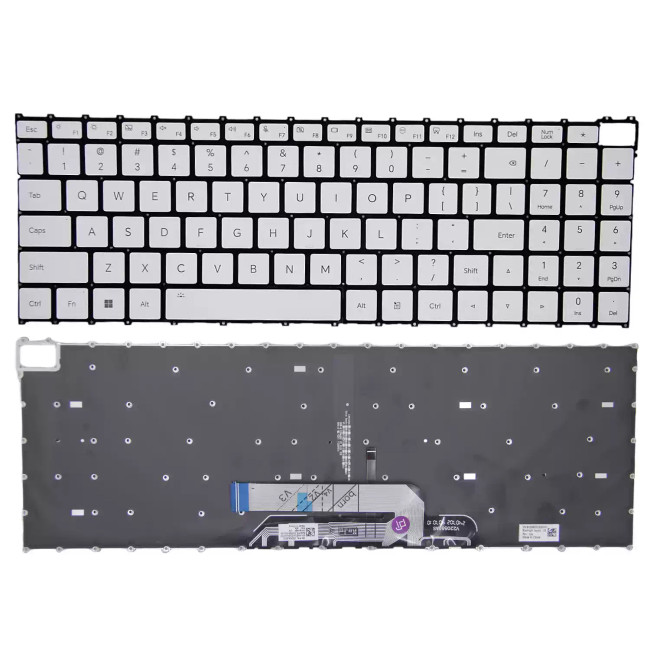 Honor MagicBook X16, BRN-G56, BRN-H76 backlit US keyboard white - main product image