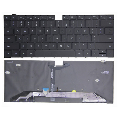 Huawei MACHD-WFE9Q, MACHD-WDH9, MACHD-WFH9, MACHD-WFE9, MACHD-WFE98, MACHD-WXX9, 2021 backlit US keyboard